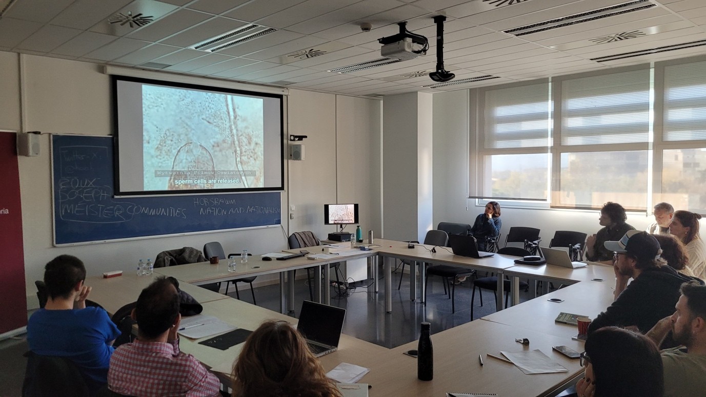 Time-lapse workshop, Institute for the History of Science, UAB, Barcelona. November 2024. Time-lapse workshop, Institute for the History of Science, UAB, Barcelona. November 2024.