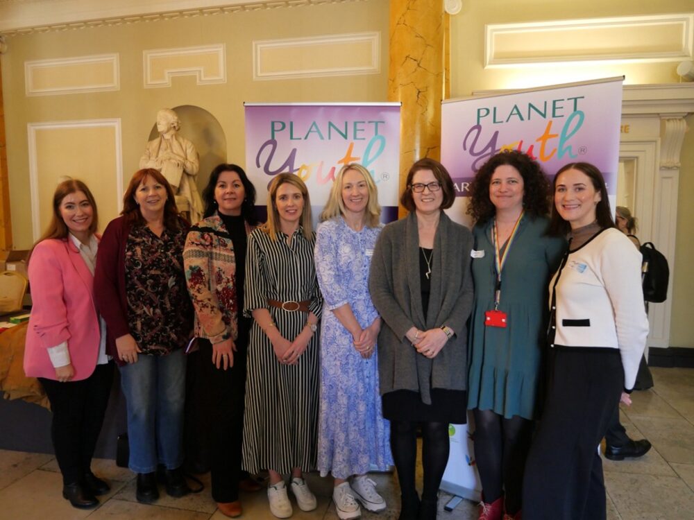 Member of the Cavan-Monaghan Planet Youth Steering Committee with RCSI researchers